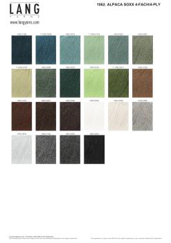 Alpaca Soxx Farbkarte 2